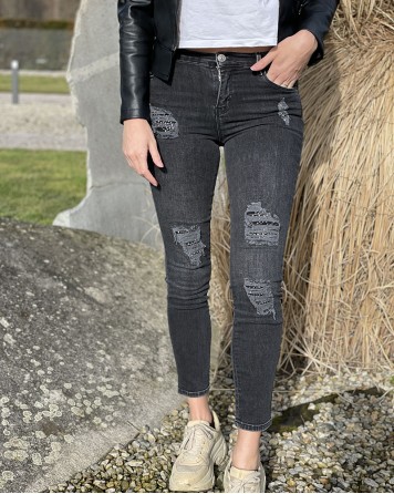 Džíny dámské Twinset SKINNY černé